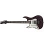 ESP LTD Elite ST-1 Left Handed Electric Guitar in See-Through Black Finish B-Stock sku number EIIST1QMRSTBLKLH.B