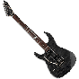 ESP LTD M-100FM Left Handed Electric Guitar in See-Through Black B-Stock sku number LM100FMSTBLKLH.B