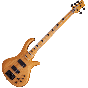 Schecter Riot-5 Session Electric Bass in Aged Natural Gloss Finish sku number SCHECTER2853