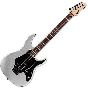 ESP LTD SN-200FR Electric Guitar in Metallic Silver sku number LSN200FRRMS
