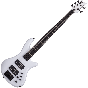 Schecter Stiletto Stage-5 Electric Bass Gloss White sku number SCHECTER2482