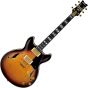 Ibanez Signature John Scofield JSM100 Hollow Body Electric Guitar Vintage Sunburst sku number JSM100VT