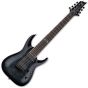 ESP LTD H-408B FM 8 String Electric Guitar in See-Thru Black Sunburst sku number LH408BFMSTBLKSB