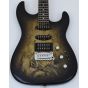 G&L USA Legacy HSS RMC Buckeye Burl Electric Guitar Blackburst sku number USA LGCYRMC-BLKB 9649