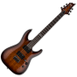 ESP LTD H-101FM Flamed Maple Top Electric Guitar Dark Brown Sunburst sku number LH101FMDBSB