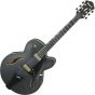 Ibanez Contemporary Archtop AFC125 Hollow Body Electric Guitar Black Flat sku number AFC125BKF