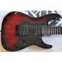 ESP LTD Alex Wade AW-7 Strings Guitar in Blood Red Sunburst Finish sku number LAW7BLRSB.B