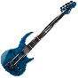 ESP LTD BB-1005 QM Bunny Brunel Electric Bass in Black Aqua sku number LBB1005QMBLKAQ