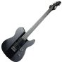 ESP LTD Deluxe TE-1000 Prototype Electric Guitar Satin Black Gloss Stripe sku number LXTE1000BLKSGS.P 0702
