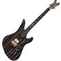 Schecter Signature Synsyter Custom-S Electric Guitar Gloss Black w/ Gold Stripes sku number SCHECTER1742