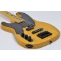 Schecter Model-T Session Left-Handed Electric Bass Guitar in Aged Natural Finish sku number SCHECTER2849