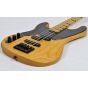 Schecter Model-T Session Left-Handed Electric Bass Guitar in Aged Natural Finish sku number SCHECTER2849