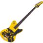 Schecter Simon Gallup Signature Ultra Spitfire Electric Bass Gloss Yellow sku number SCHECTER2264