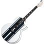 Schecter DJ Ashba Signature Acoustic Electric Guitar Satin White sku number SCHECTER3718