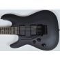 Schecter Damien-6 FR Left Handed Electric Guitar Satin Black sku number SCHECTER1608