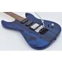 G&L USA Invader Spalted Alder Top Electric Guitar in Clear Blue. Brand New! sku number USA INVADER CLF1803171