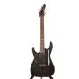 ESP LTD M-100FM See Thru Black Left Handed Electric Guitar sku number 6SLM100FMSTBLKLH