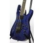 ESP LTD MH-100QM Black Aqua Sample/Prototype Electric Guitar sku number 6SLMH100QMBLAQ_1850