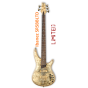 Ibanez SR5BBLTD Limited Premium Buckeye Burl Rare Bass Guitar sku number 6SSR5BBLTD