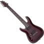 Schecter Hellraiser C-7 Left-Handed Electric Guitar Black Cherry sku number SCHECTER1796