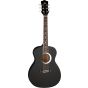 Luna Aurora Borealis 3/4 Guitar Black AR BOR BLK sku number AR BOR BLK