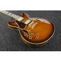 Ibanez AS Artcore Expressionist Left Handed Violin Sunburst AS93FML VLS Hollow Body Electric Guitar sku number AS93FMLVLS