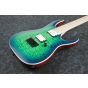 Ibanez RGA Iron Label RGAIX6MQM SRB Surreal Blue Burst Electric Guitar sku number RGAIX6MQMSRB