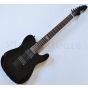 ESP E-II TE-7 Strings Electric Guitar in Black with Case sku number EIITEBLK