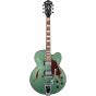 Ibanez AFS75T MGF AFS Artcore 6 String Metallic Green Flat Semi Hollow Body Electric Guitar sku number AFS75TMGF