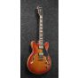 Ibanez ASV73 VAL ASV Artcore Vintage Amber Burst Low Gloss Hollow Semi-Body Electric Guitar sku number ASV73VAL