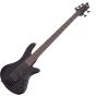 Schecter Stiletto Stealth-5 Electric Bass Satin Black sku number SCHECTER2523