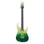 Ibanez Luke Hoskin Signature LHM1 TGG Transparent Green Gradation Electric Guitar w/Bag sku number LHM1TGG