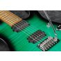 Ibanez Marco Sfogli Signature MSM100 FGB Fabula Green Burst Electric Guitar w/Case sku number MSM100FGB