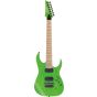 Ibanez RGR5227MFX TFG RG Prestige 7 String Transparent Fluorescent Green Electric Guitar w/Case sku number RGR5227MFXTFG