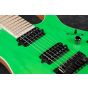 Ibanez RGR5227MFX TFG RG Prestige 7 String Transparent Fluorescent Green Electric Guitar w/Case sku number RGR5227MFXTFG