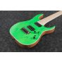 Ibanez RGR5227MFX TFG RG Prestige 7 String Transparent Fluorescent Green Electric Guitar w/Case sku number RGR5227MFXTFG