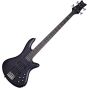 Schecter Stiletto Studio-4 Electric Bass See-Thru Black Satin sku number SCHECTER2711