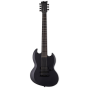 ESP LTD VIPER-7 Baritone Black Metal Black Satin Electric Guitar sku number LVIPER7BBKMBLKS