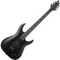 Schecter C-1 FR-S SLS Evil Twin Electric Guitar in Satin Black sku number SCHECTER1348