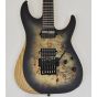 Schecter Reaper-6 FR S Electric Guitar in Satin Charcoal Burst sku number SCHECTER1506