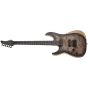 Schecter Reaper-6 Left Handed Electric Guitar in Satin Charcoal Burst sku number SCHECTER1512