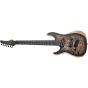 Schecter Reaper-7 Multiscale Left Handed Electric Guitar in Satin Charcoal Burst sku number SCHECTER1515