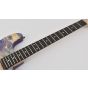 Schecter CET Custom USA Masterwork Guitar with Buckeye Burl Stabilized Top sku number MW CET PURPLE STABILIZED