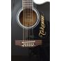 Takamine EF381DX Dreadnought Acoustic Electric 12 String Guitar Black sku number JTAKEF381DX