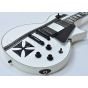 ESP Iron Cross Snow White James Hetfield Guitar with Case sku number EIRONCROSSSW