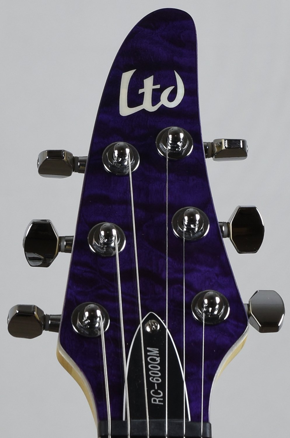 ESP LTD Rob Caggiano RC-600QM Signature Electric Guitar See Thru