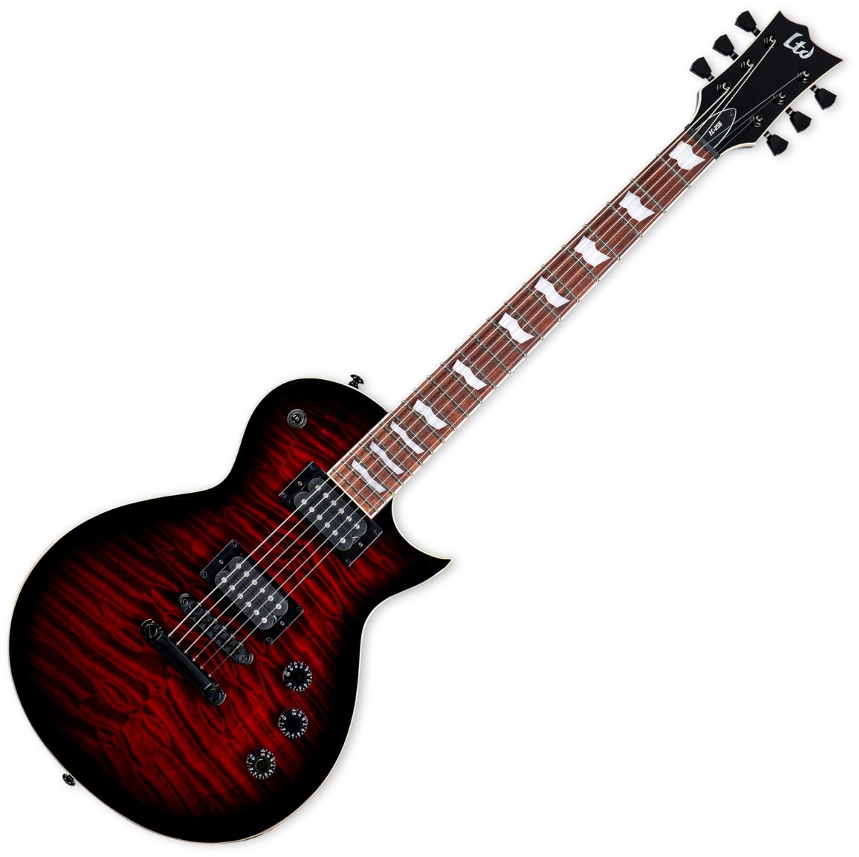ESP LTD Viper-256 Guitar in See-Thru Black Cherry Finish