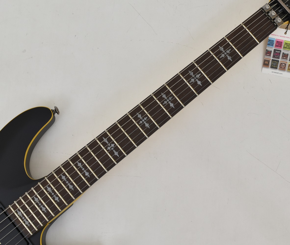 Schecter Demon-6 FR Guitar Aged Black Satin B-Stock 1348 | eBay
