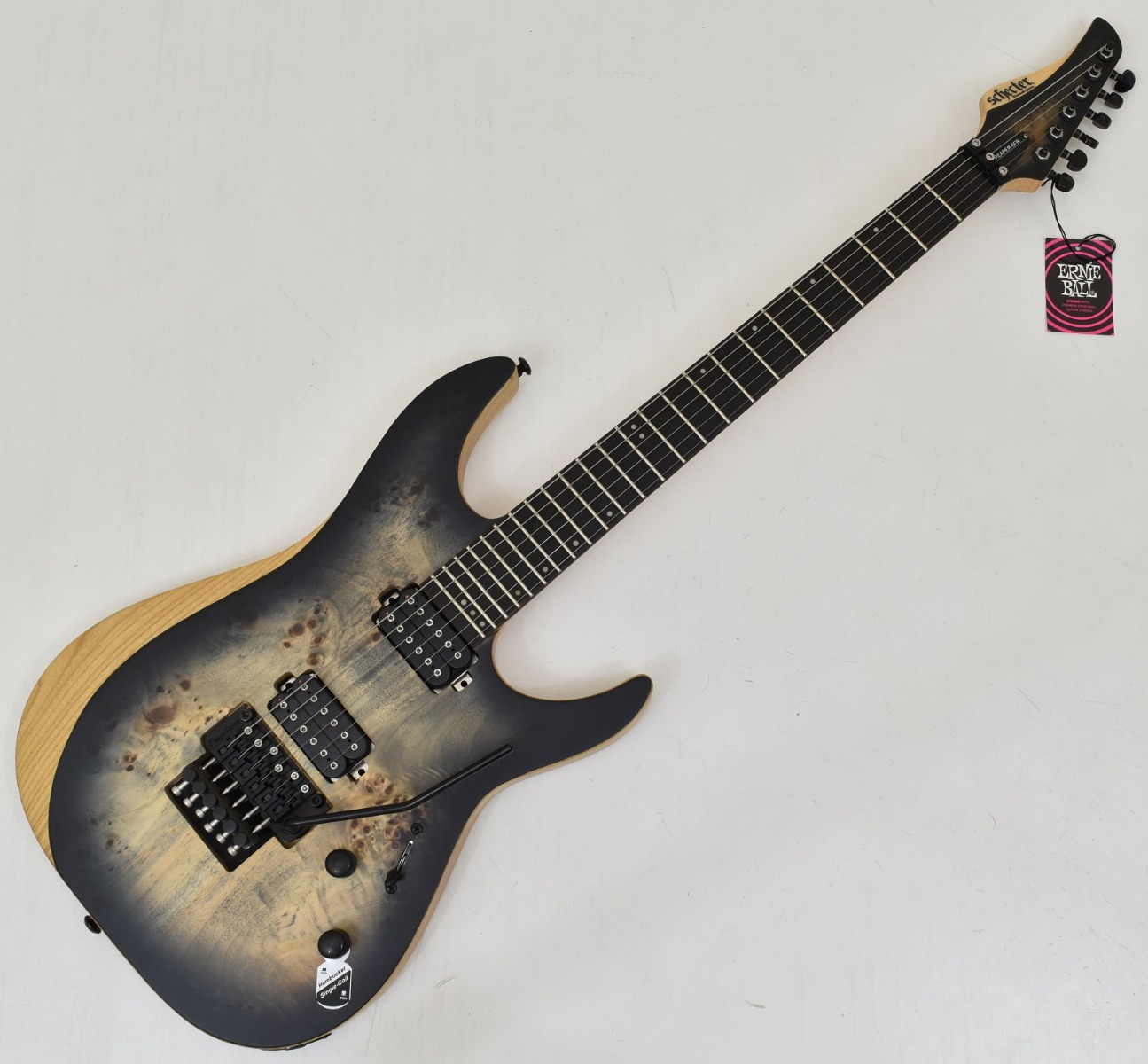 Schecter Reaper-6 FR Guitar Satin Charcoal Burst B-Stock 0543 | eBay