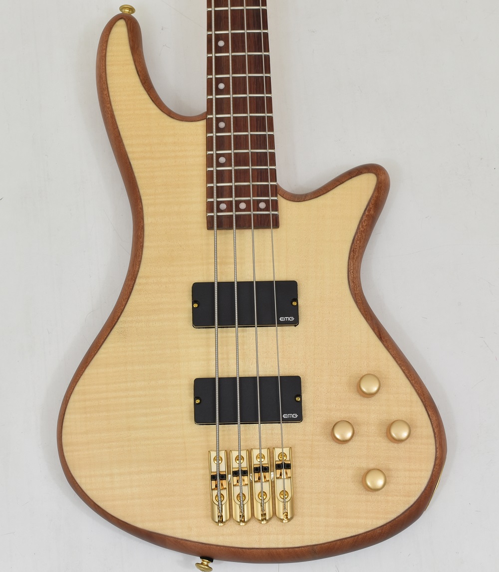 Schecter Stiletto Custom-4 Bass Natural Satin B-Stock 1884